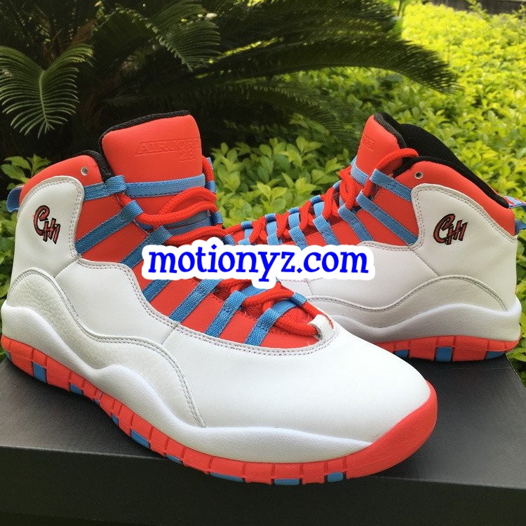 Air Jordan 10 Retro Chicago City Pack